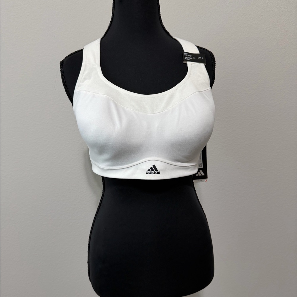 NWT Adidas Women's Classic White Sports Bra